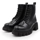 thumbnail image 3 of Bota Casual Salamandra con agujetas negro para mujer, 3 of 5