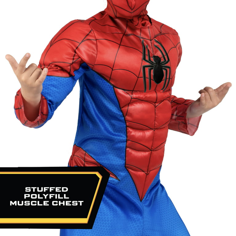 Kid Spider Man Homecoming Suit Boys Spiderman Costume Halloween Onesie 