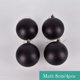 thumbnail image 3 of Bola de Navidad de plástico ecológica de color negro de 4 a 15 cm para decoración de árbol de Navidad, colgante para regalo de Año Nuevo, 3 of 5