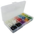 thumbnail image 2 of Bead Landing Faceted Aurora Borealis Crafting Beads Box, 2 of 2