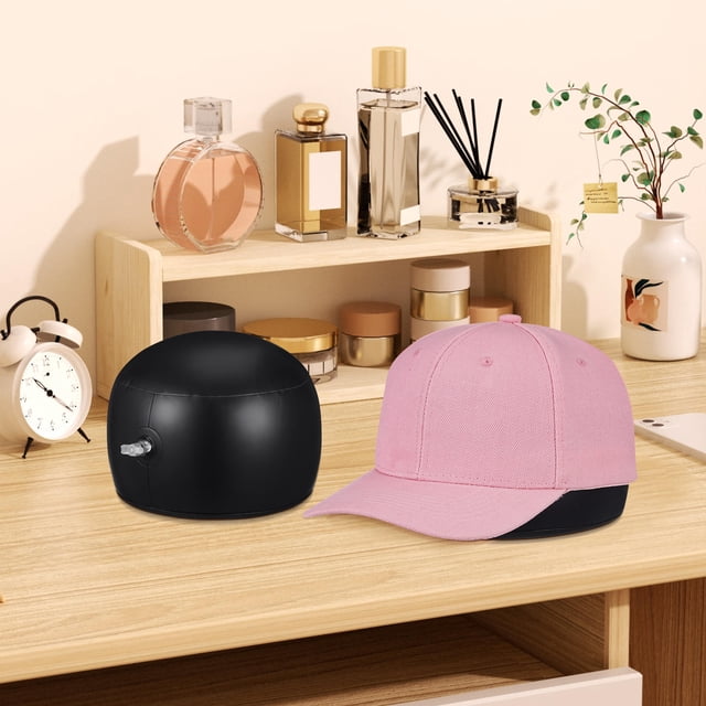 unbranded 2Ud Organizador De Gorras Inflable Negro Para Exhibición Y Almacenaje Práctico