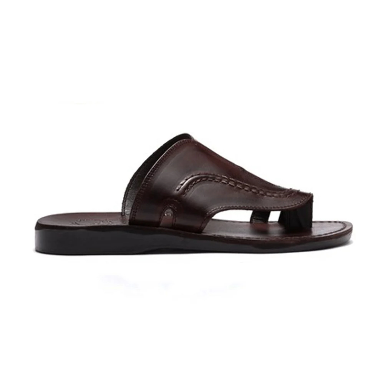 Peter - Leather Toe Strap Sandal - Mens Sandals - image 4 of 8