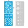 thumbnail image 1 of Pegatinas de Navidad para decoración de Año Nuevo, pegatinas de ventana de vidrio de Navidad, cubiertas precortadas impresas de 2 lados, pegatina de alce de Papá Noel, 1 of 4