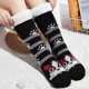 thumbnail image 5 of Slipper Socks Women Fluffy Animal Socks Winter Ladies Gifts Ideas Cosy Thermal Animal Sock Fuzzy Fleece-Lined Winter Non Slip Warm Socks with Gel Grip, 5 of 5