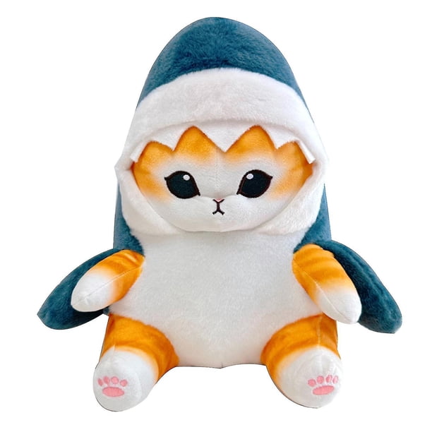 Tiburón Gato Lindo Muñeco de peluche Lindo Tiburón Gato Suave Animal de peluche Juguete de peluche