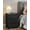 Black, variant on Nightstand With Charging Station, Bedside Table, Side End Table With 3 Drawers, 2 AC Outlets, 2 USB Ports, Beveled Drawer Fronts, For Bedroom, Modern, Ebony Black