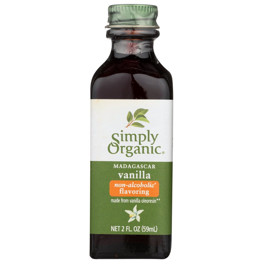 Simply Organic Vanilla Flavoring Organic, 2 Fl Oz