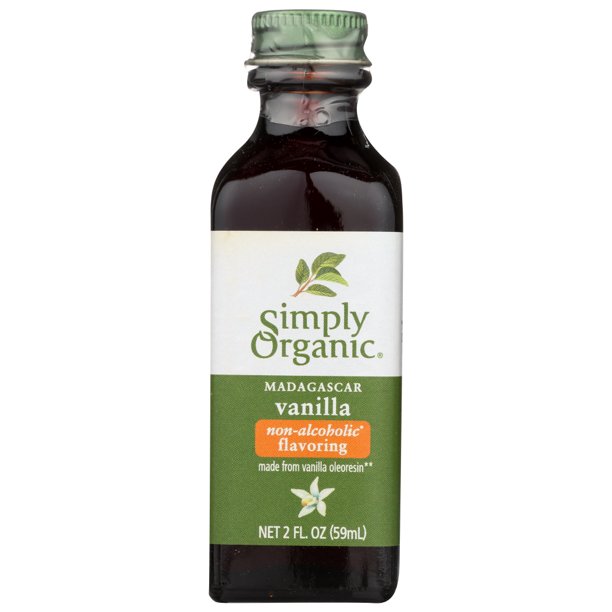 Simply Organic Vanilla Flavoring Organic, 2 Fl Oz