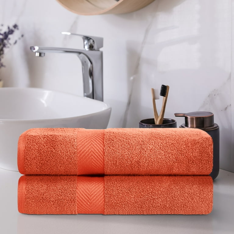  COTTON CRAFT Bath Towels - 4 Pack Super Zero Twist Bath Towel  Set - 100% Cotton 30x54 - Ultra Soft Absorbent Quick Dry 615 GSM Everyday  Luxury Hotel Spa Gym Shower