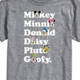 thumbnail image 3 of Mickey & Friends - Character Logo - Men's Short Sleeve Graphic T-Shirt, 3 of 5
