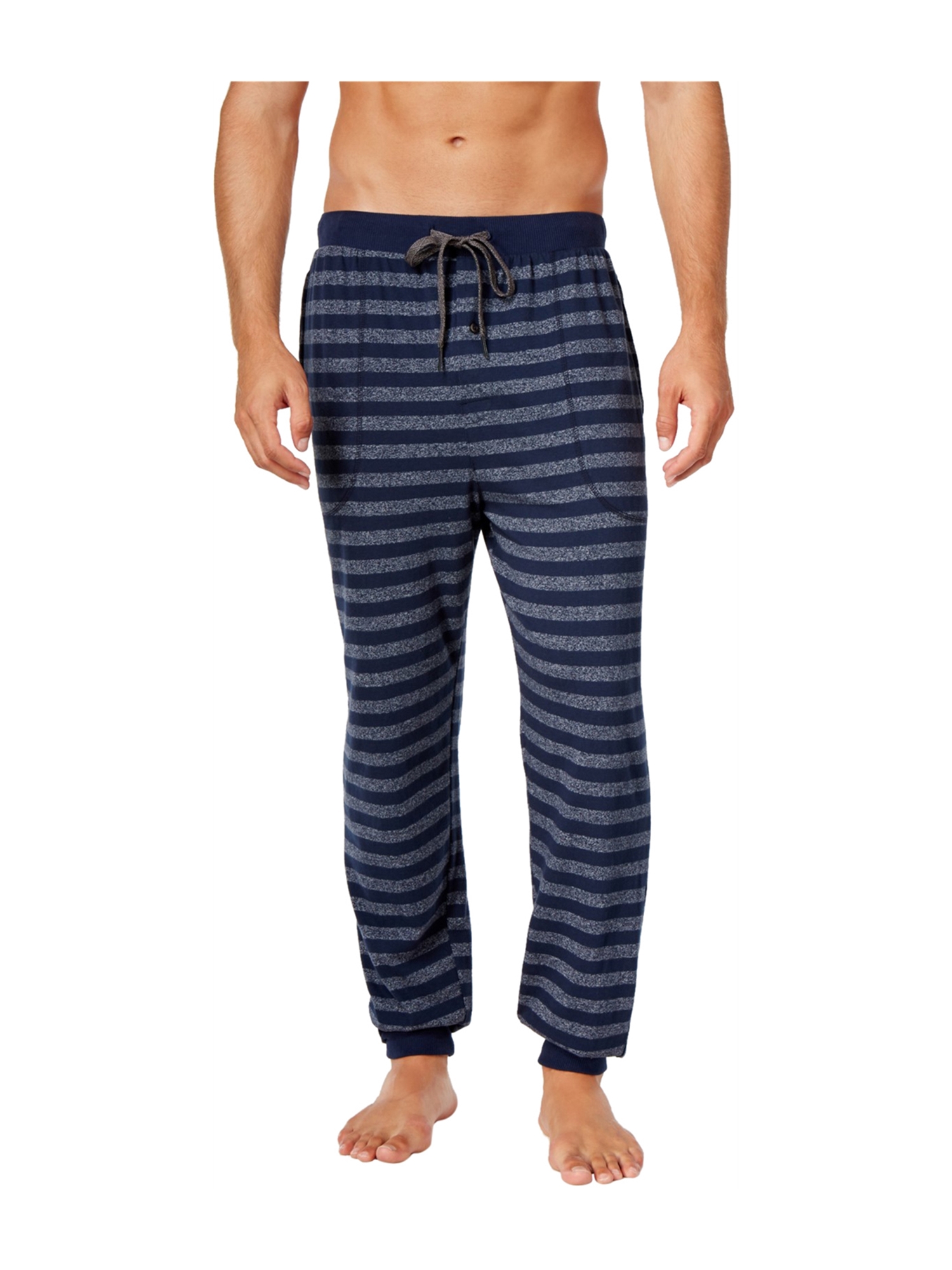 Cole Mens Striped Pajama Lounge Pants nvybarstrp L/30 Walmart