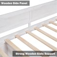 thumbnail image 6 of Bellemave Twin Size Daybed with Storage Drawers and Shelves Space-saving Wooden Daybed Frame Twin Storage Platform Bed Frame  No Box Spring Needed (Twin, White), 6 of 11