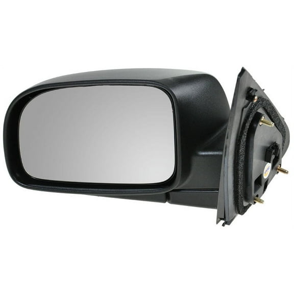 TRQ Mirror Power Heated Black Textured Driver Left LH for 07-12 Hyundai Santa Fe MRA05930