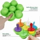 thumbnail image 3 of 2-Pack BPA-Free Ice Cream Molds for Popsicles, Sorbets, and Baby Food Storage (Green & Blue), 3 of 5