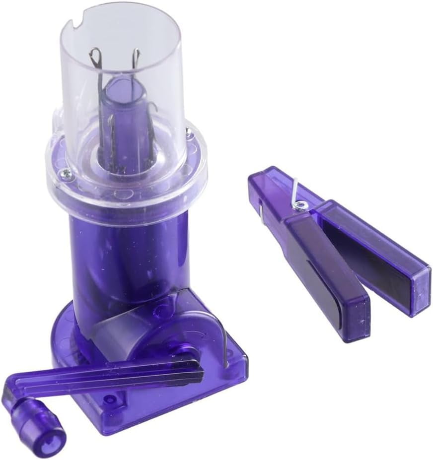 ABPETE Hand Knitting Machine,Embellish Knit Machine Kit Hand-Operated Weaver Knitting Tool Creative Woven Tool for DIY Bracelet Weave Spool Knitter.