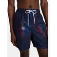 thumbnail image 4 of Fourth of July Men's & Big Men's Americana Swim Trunks from Way to Celebrate, 7" Inseam, Sizes S-3XL, 4 of 5