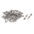 thumbnail image 5 of M2.5x25mm 304 Stainless Steel  Pan Head Bolt Screw Nut w Washer 28 Sets, 5 of 5