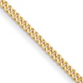 thumbnail image 6 of Auriga Fine Jewelry 24k Yellow Gold Polished 5.0mm Solid Curb 8" Chain Bracelet for Women, 6 of 6