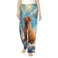 thumbnail image 2 of Lsque Sunshine Cloud Bulldog Print Women's Pajama Pants, Lounge Pant - Comfortable Home Wear,Elastic Waistband, Stylish Design-Large, 2 of 9
