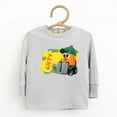 thumbnail image 6 of Leo the Truck Lifty Name Distressed - Toddler Long Sleeve Graphic Tee, 6 of 12