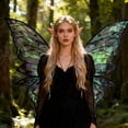 thumbnail image 5 of Alaiyaky 6Pcs Fairy Wings for Adults, Butterfly Wings for Women, Halloween Costume Angel Wings disfraz de Halloween, alas de ángel para mujer, 5 of 9