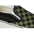 thumbnail image 7 of VANS U CLASSIC SLIP-ON UNISEX SNEAKERS - GREEN - Pop Check Loden Green / Men 5.5 / Women 7 / Medium, 7 of 7