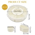 thumbnail image 2 of SPOKKI Divided Rotating Serving Tray with Lid and Handle Snackle Box Container for Fruits Snacks Veggie, 2 of 7