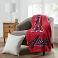 thumbnail image 2 of The Northwest Group  Los Angeles Angels 50" x 60" Signature Raschel Plush Throw Blanket, 2 of 2