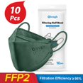 thumbnail image 1 of 100PCS Deckon Máscara para adultos Máscara protectora Máscara protectora de 4 capas Máscara 3D de contaminación a prueba de polvo de doble fusión Kuyhfg Bienvenido a Kuyhfg, 1 of 5