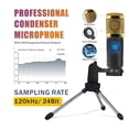 thumbnail image 4 of Podcast Equipment Bundle, Sound Card Microphone (120KHz/24 Bit) and Professional Audio Mixer for Streaming Gaming, 4 of 8