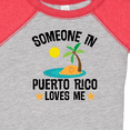 thumbnail image 4 of Inktastic Someone in Puerto Rico Loves Me Boys or Girls Baby Bodysuit, 4 of 5