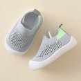 thumbnail image 3 of Baby Toddler First Walking Non-Skid Shoes Infant Boys Girls Soft Sole Breathable Elastic Knitted Mesh Socks Shoes Slip-on Sneakers 6-34 Months, 3 of 8