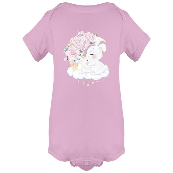 Cute Little Bunny Mother Bodysuit Infant -Image by Shutterstock,  Newborn