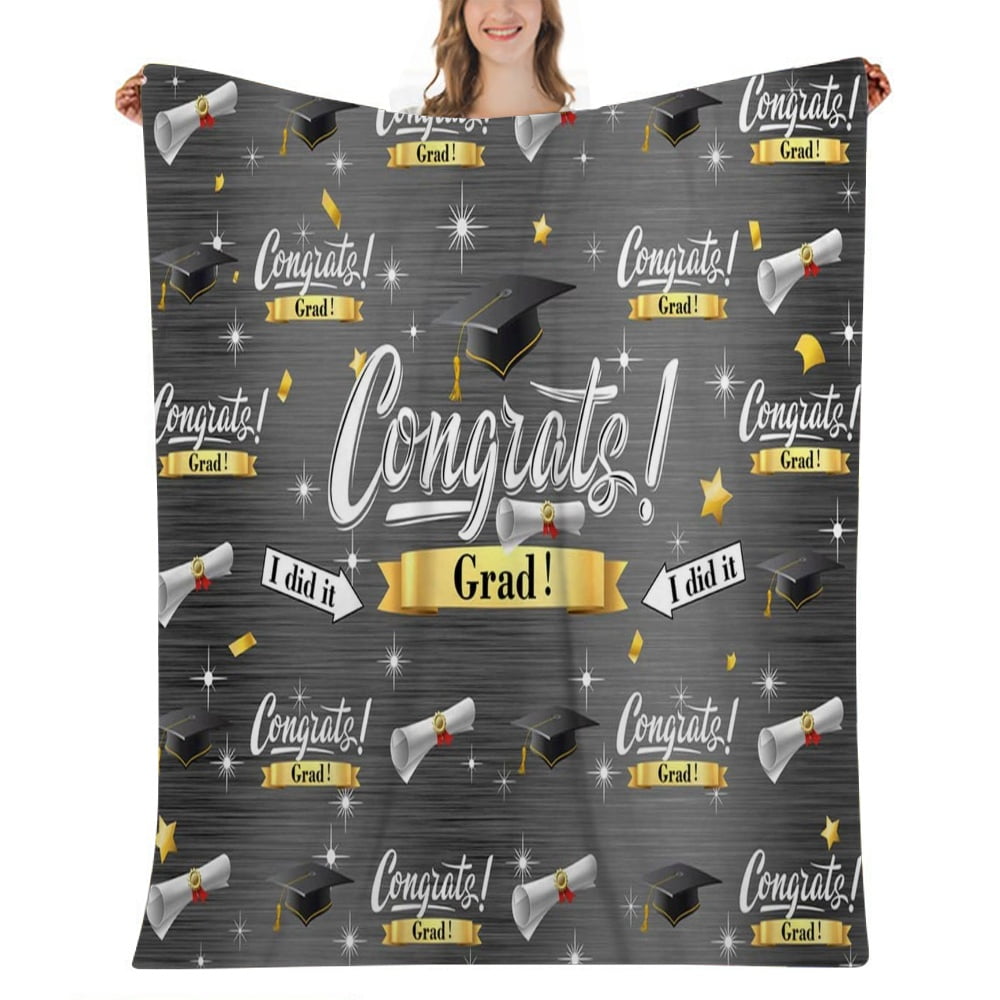 Graduation Gifts 2023, Graduation Blanket, Graduation Class of 2023