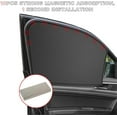 thumbnail image 5 of Car Window Shades - 4 Pack Car Side Window Sun Shades,Car Window Covers,Magnetic Front Rear Window Shades,UV Light Glare Protection Auto Camping Curtains for Breastfeeding,Sleeping,Changing Clothes, 5 of 8