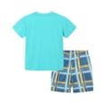 thumbnail image 2 of Aolyty Little Boys Outfits Set Stripe Short Sleeve 4T, 2 of 5