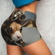 thumbnail image 4 of Balery Steampunk Squirrel Pilot Pantalones cortos de entrenamiento estampados para mujer, sin costuras, ajustados, para gimnasio, yoga, correr, deportes, ejercicio activo, fitness.-Large, 4 of 8