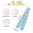 thumbnail image 3 of Hirioo Crystal Clear Water Splash for 72" Graduation Shawl Stole Unisex Adults Graduation Sash Honor Graduation Stole for High School and College-Flattened, 3 of 7