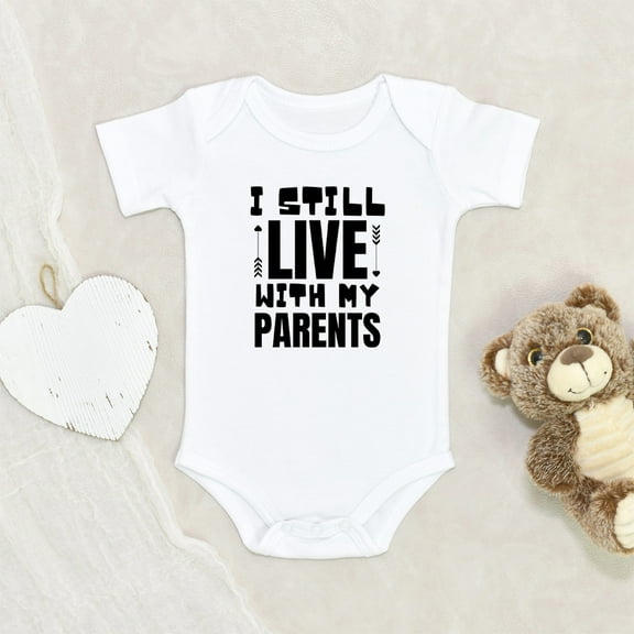 Newbabywishes - Cute Still Live With My Parents Baby Clothes for Boys and Girls - Newborn Baby Clothes