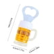 thumbnail image 3 of Mini Abrebotellas de Cerveza con Respaldo Magnético | Metal ABS compacto | Amarillo Transparente | Decoración de nevera, Hogar, Cocina, Fiestas | Fácil extracción de la tapa | 9x4,5x3,5 cm, 3 of 6
