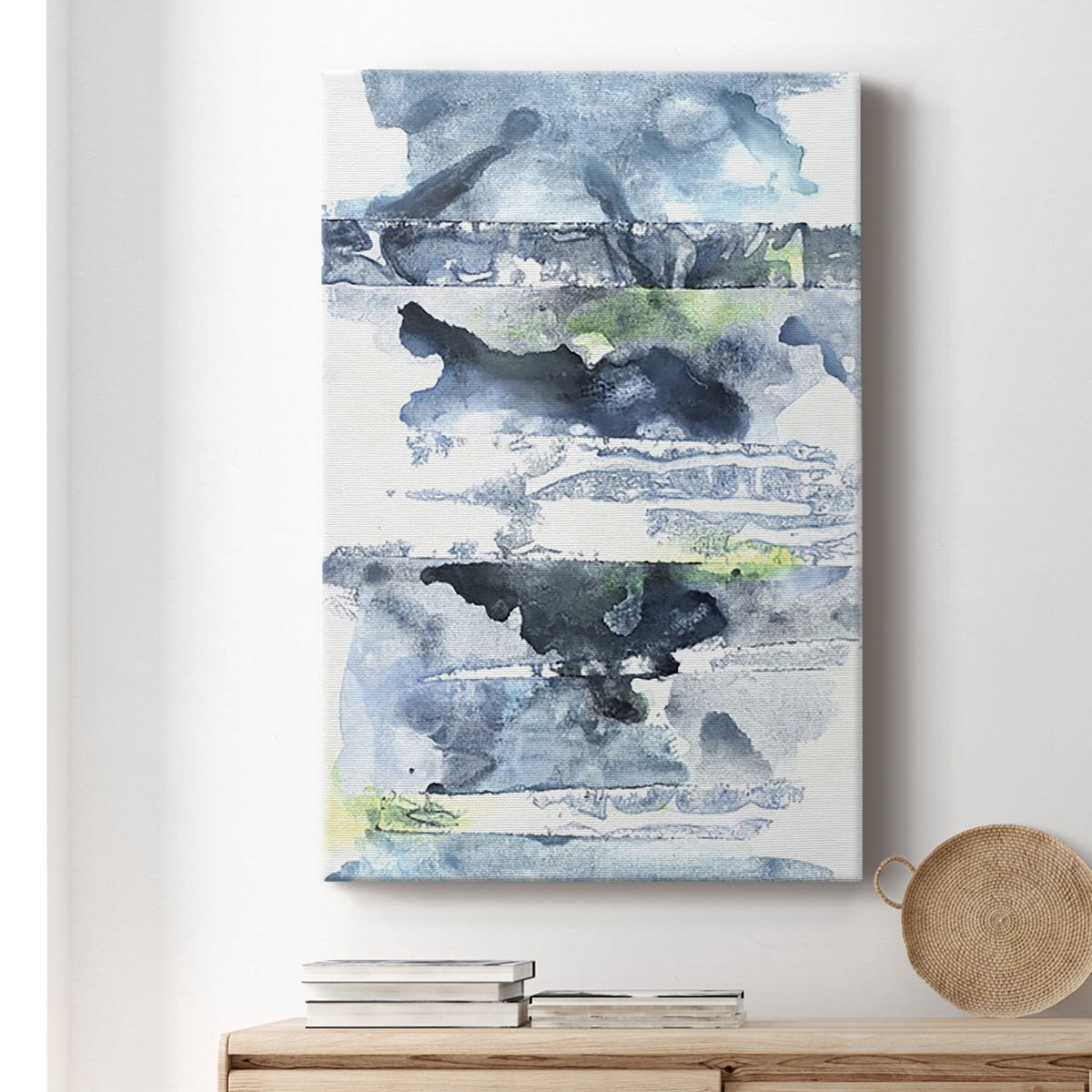 Blue Memories II Premium Gallery Wrapped Canvas - Ready to Hang