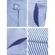 thumbnail image 5 of Pantalones Cortos De Rayas Verticales uxcell Azul Blanco 28, 5 of 7