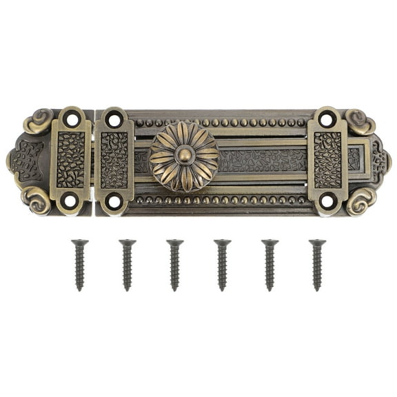 SOPOTUTU Rust-Resistant Alloy Door Bolt Latch for Home Security Sliding Lock and