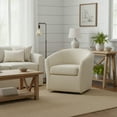 thumbnail image 6 of Mainstays Miles Swivel Accent Chair, Zeus Sand, 6 of 7