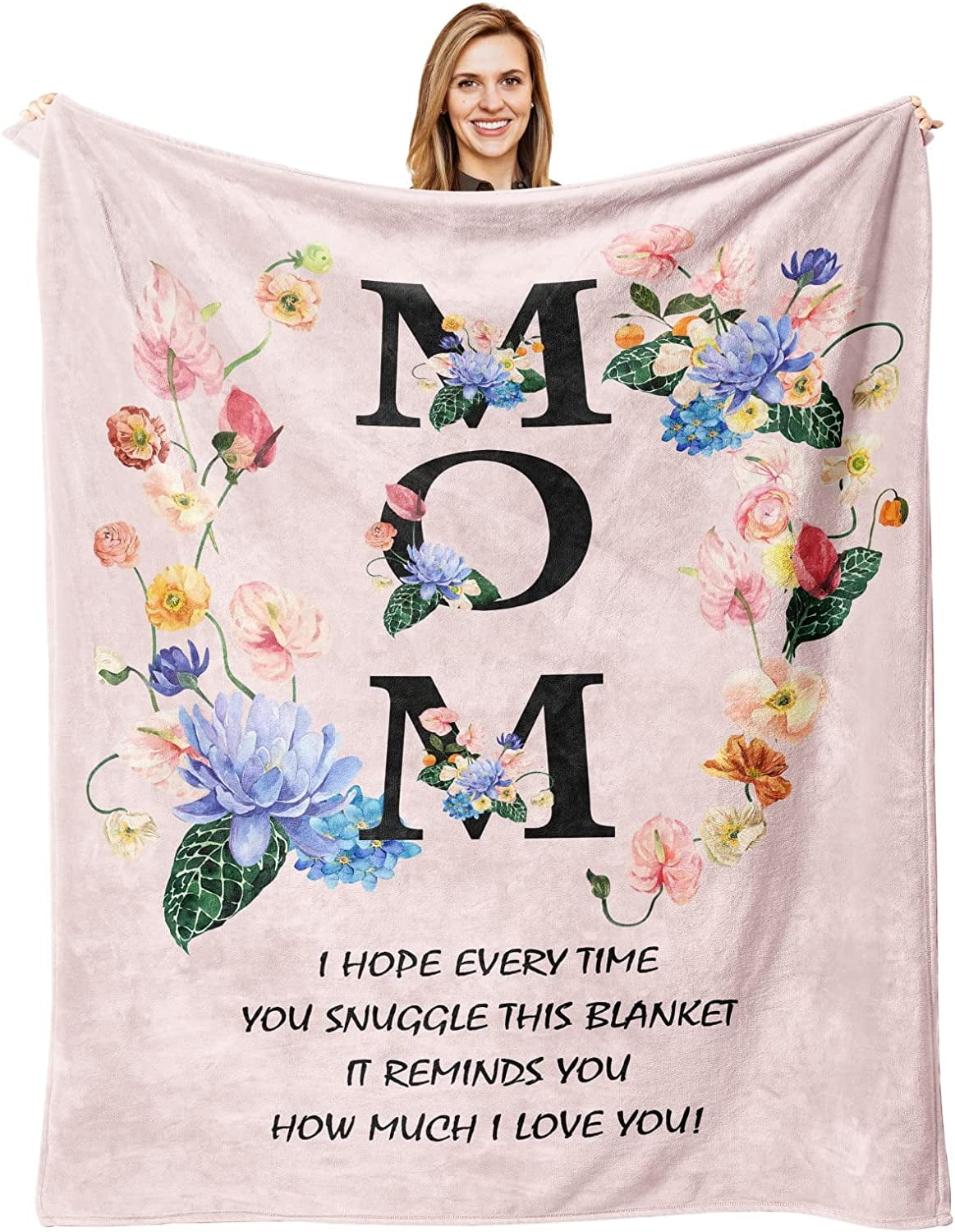 Personalized We Hope Every Time You Snuggle This Blanket It Remind