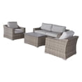 thumbnail image 5 of Living Source International Wicker and Olefin Dayse Seating Group in Gray, 5 of 5