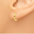 thumbnail image 3 of 14k Round Hinged Hoop Earrings TM619, 3 of 4