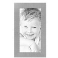 thumbnail image 2 of ArtToFrames 14" x 28" Steel Ripple Brushed Picture Frame, 14x28 inch Silver Wood Poster Frame (WOM-5269),  Pack, 2 of 7