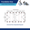 thumbnail image 6 of Single Truss Arch Storage Shelter W30'xL85'xH15', 6 of 11