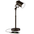 thumbnail image 2 of Vintage Style Industrial Bronze LED Adjustable Desk Lamp, 2 of 6